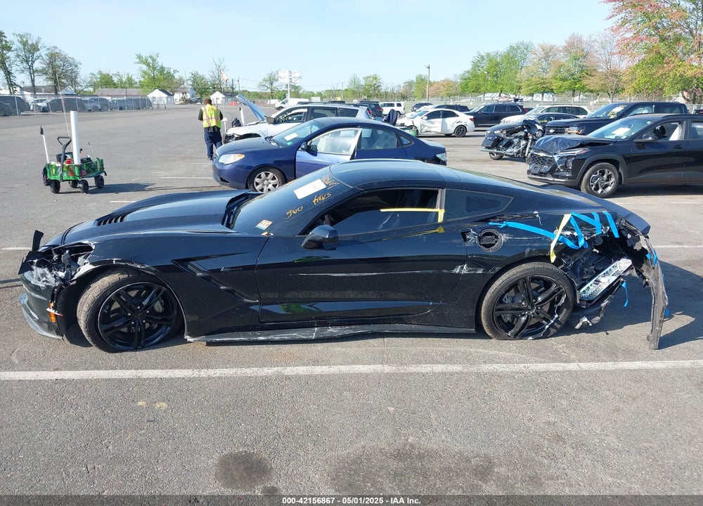 2017 CHEVROLET CORVETTE VIN: 1G1YA2D74H5119714