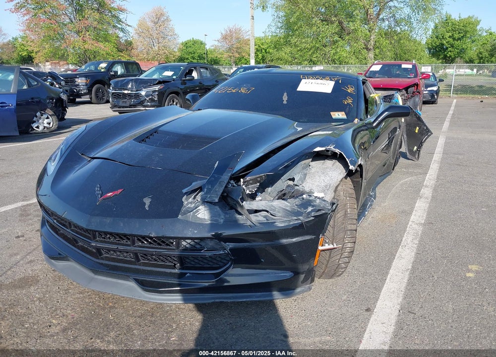 2017 CHEVROLET CORVETTE VIN: 1G1YA2D74H5119714