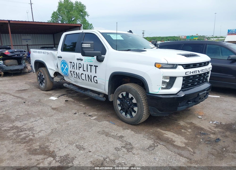 2020 CHEVROLET SILVERADO 2500HD 4WD STANDARD BED CUSTOM VIN: 1GC4YME71LF128952