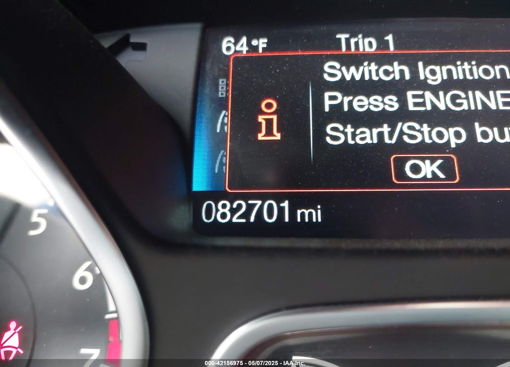 2017 FORD FOCUS ST VIN: 1FADP3L93HL230589