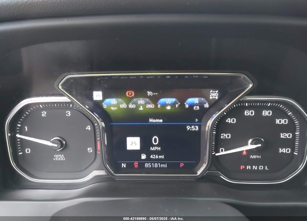2023 GMC SIERRA 2500HD 4WD  LONG BED DENALI/4WD  STANDARD BED DENALI VIN: 1GT49REY2PF230379