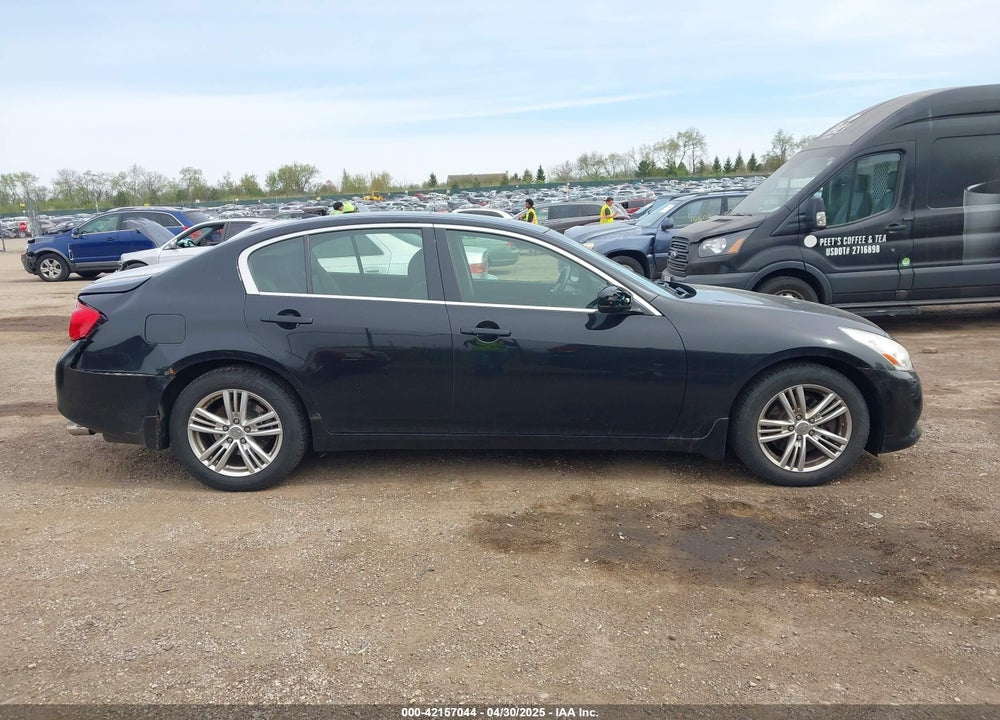 2013 INFINITI G37X VIN: JN1CV6AR9DM762341