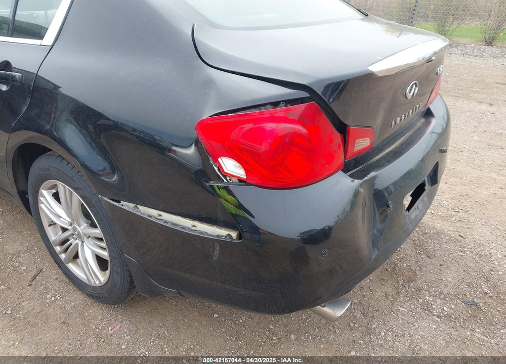 2013 INFINITI G37X VIN: JN1CV6AR9DM762341
