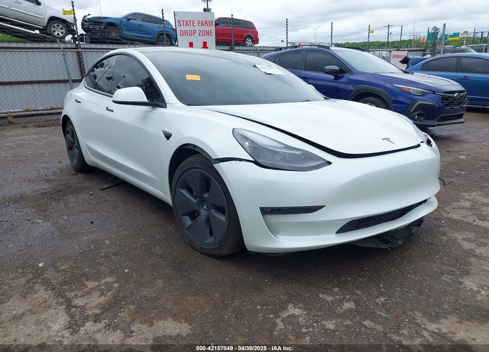 2023 TESLA MODEL 3 LONG RANGE DUAL MOTOR ALL-WHEEL DRIVE VIN: 5YJ3E1EB0PF596303