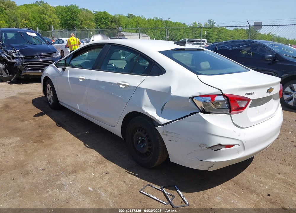 2018 CHEVROLET CRUZE VIN: 1G1BB5SM6J7117261