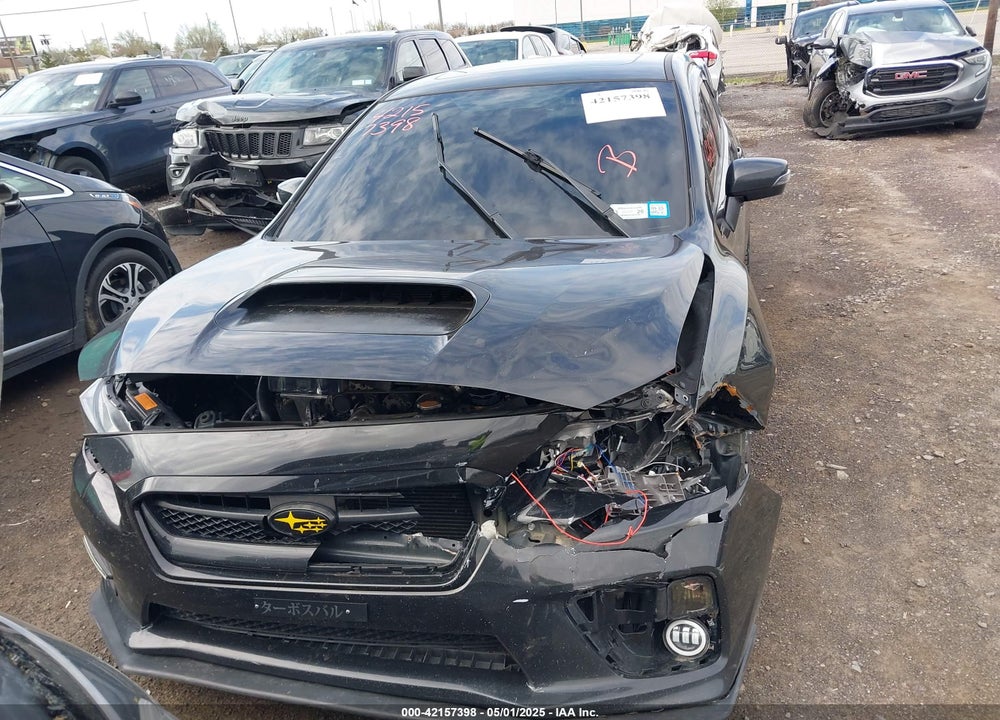 2015 SUBARU WRX VIN: JF1VA1J61F8809194