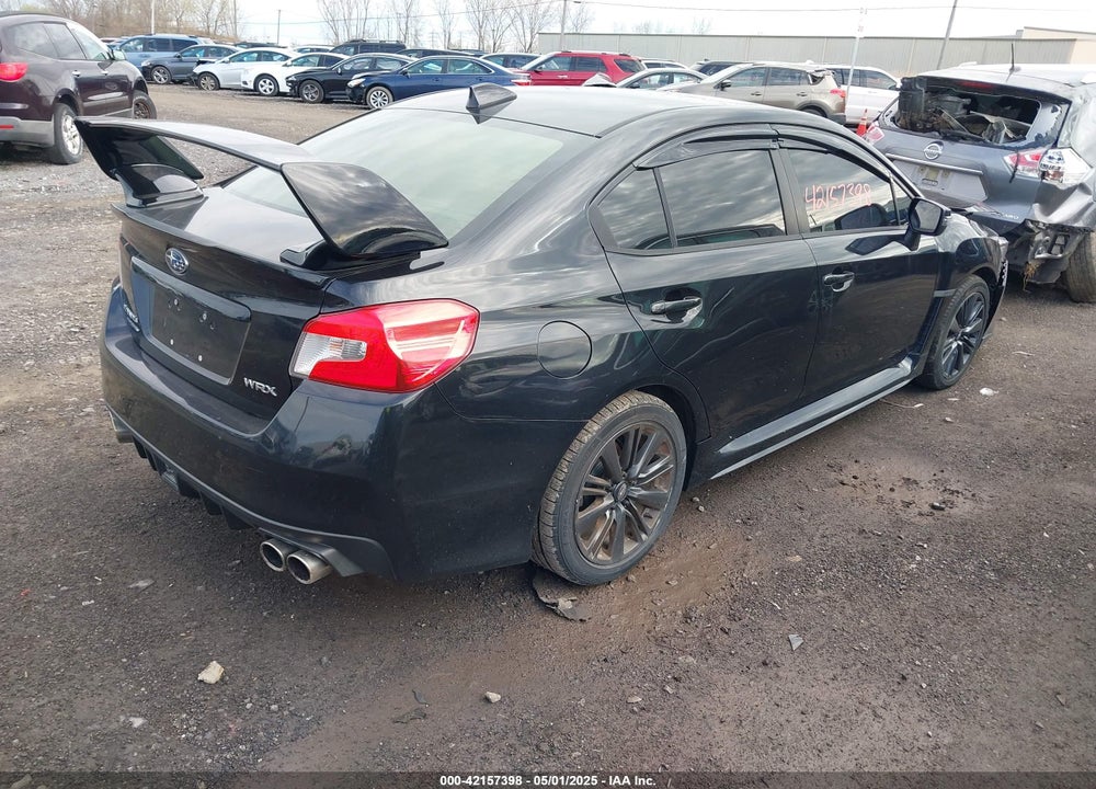 2015 SUBARU WRX VIN: JF1VA1J61F8809194