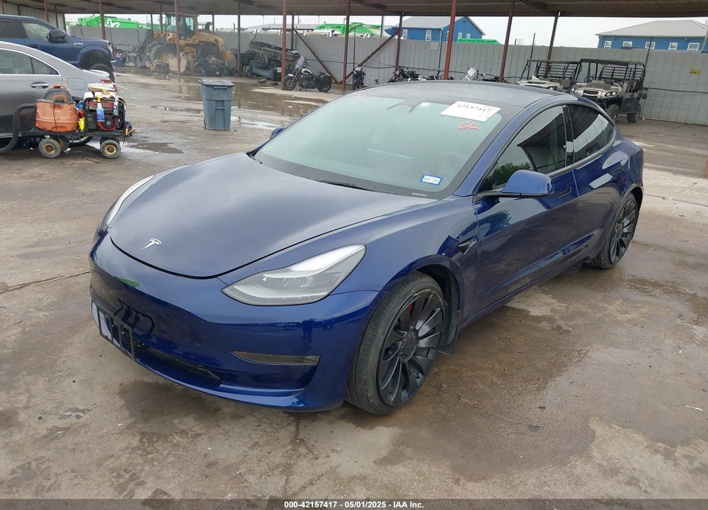 2023 TESLA MODEL 3 PERFORMANCE DUAL MOTOR ALL-WHEEL DRIVE VIN: 5YJ3E1ECXPF551538