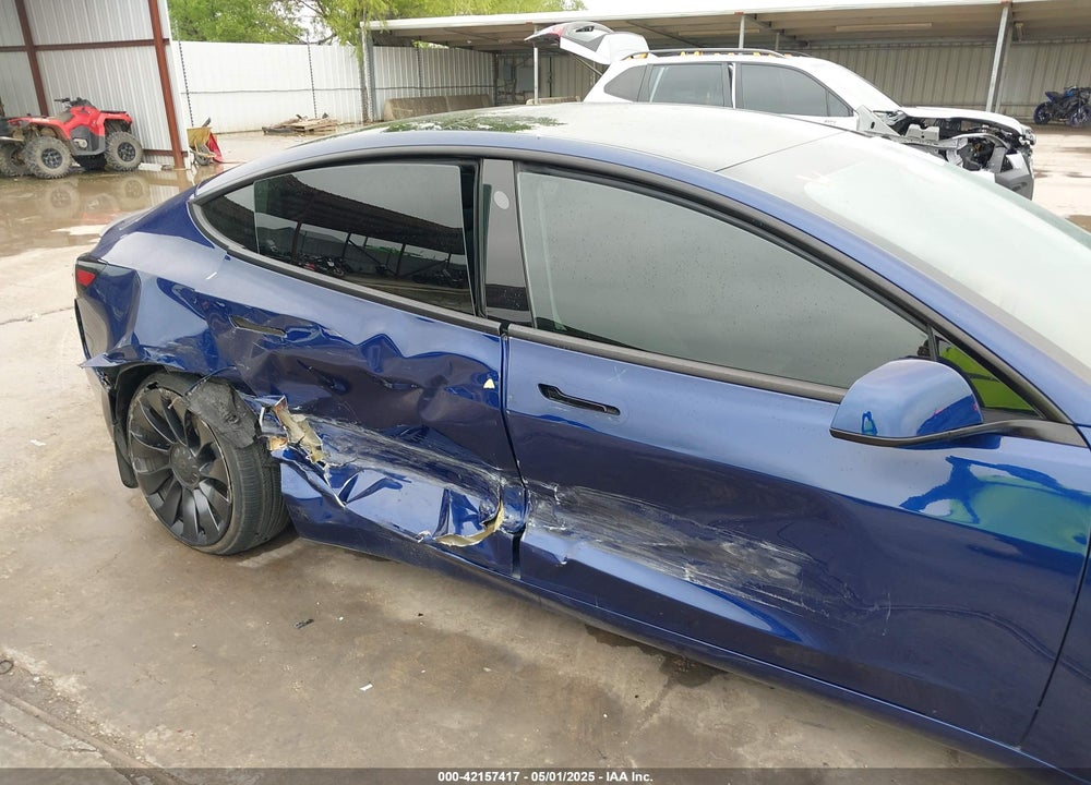2023 TESLA MODEL 3 PERFORMANCE DUAL MOTOR ALL-WHEEL DRIVE VIN: 5YJ3E1ECXPF551538