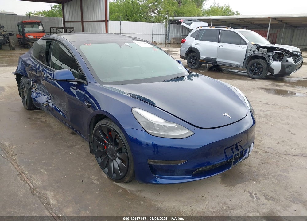 2023 TESLA MODEL 3 PERFORMANCE DUAL MOTOR ALL-WHEEL DRIVE VIN: 5YJ3E1ECXPF551538