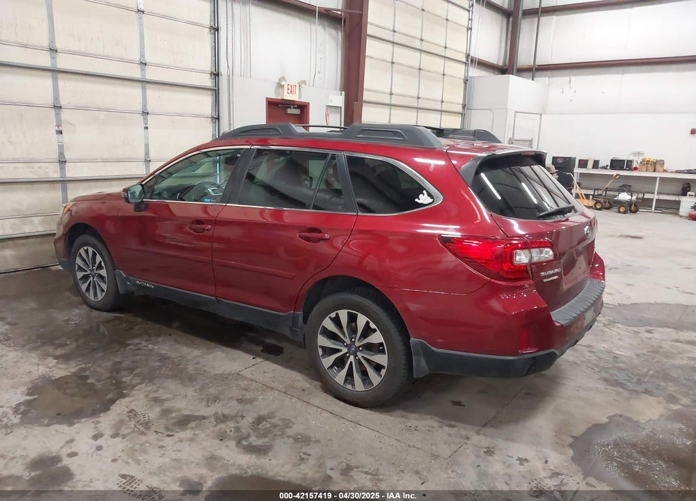 2017 SUBARU OUTBACK 2.5I LIMITED VIN: 4S4BSAKC1H3203517