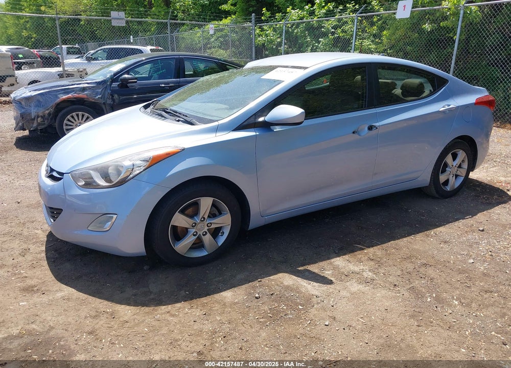 2012 HYUNDAI ELANTRA VIN: KMHDH4AE5CU354312