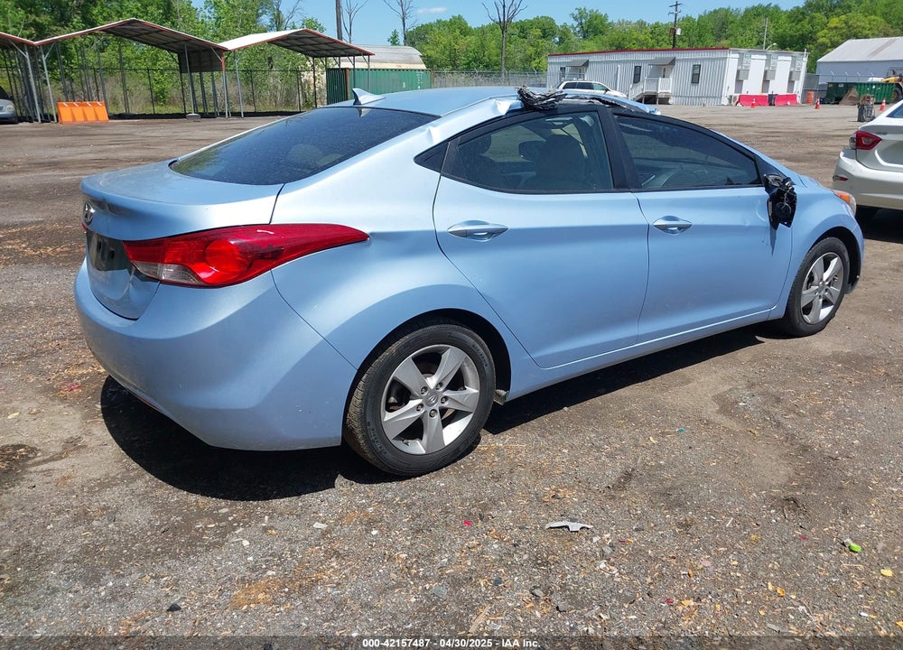 2012 HYUNDAI ELANTRA VIN: KMHDH4AE5CU354312