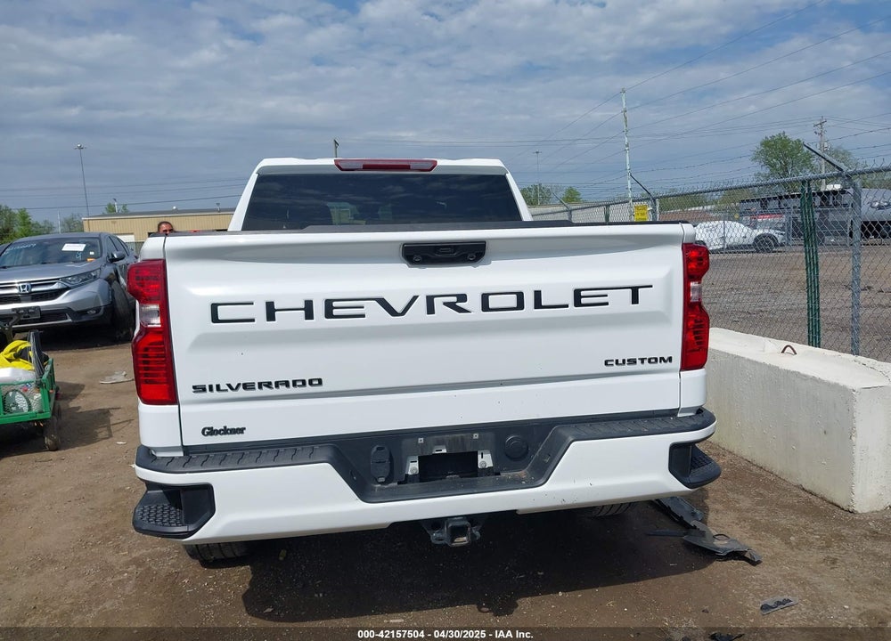 2023 CHEVROLET SILVERADO 1500 4WD SHORT BED CUSTOM VIN: 3GCPDBEK5PG235217
