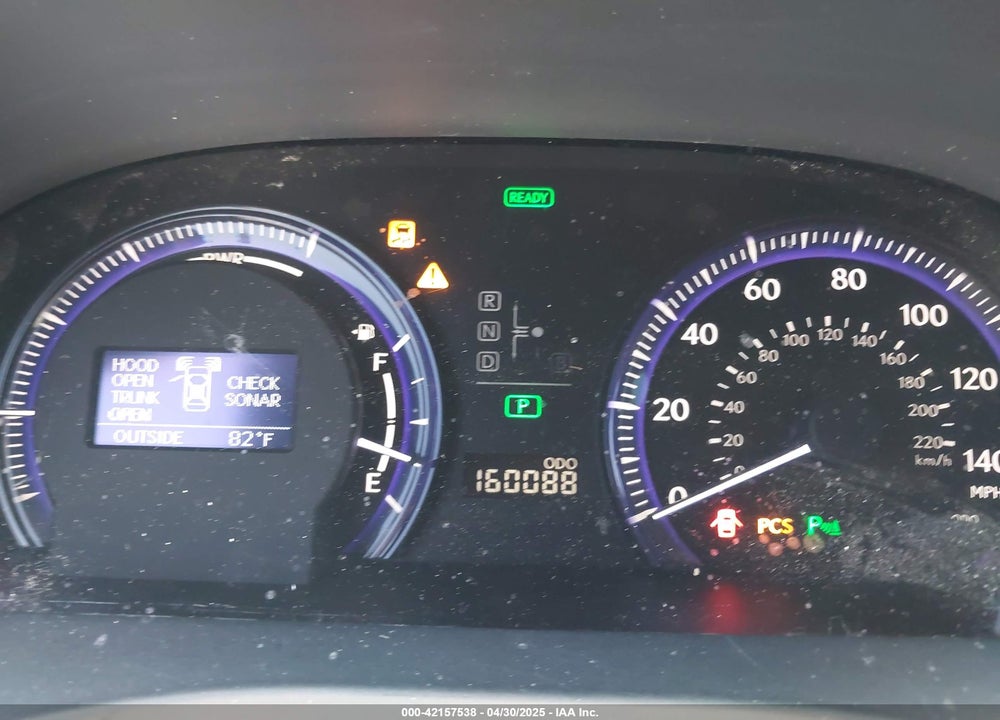 2010 LEXUS HS 250H VIN: JTHBB1BAXA2023644