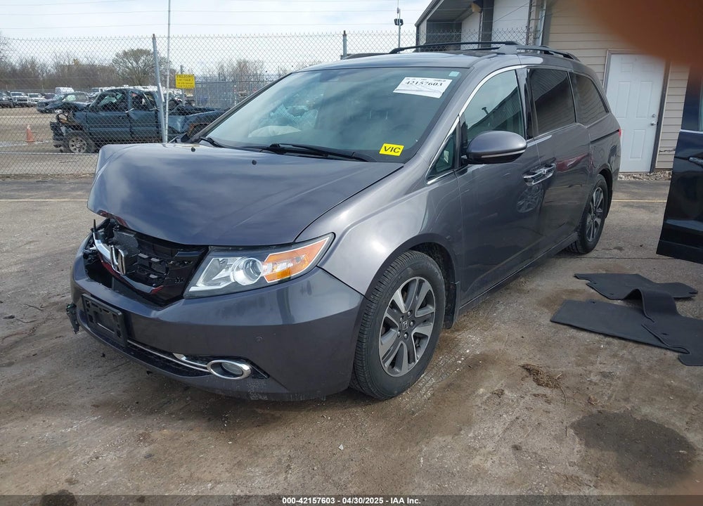 2016 HONDA ODYSSEY VIN: 5FNRL5H99GB072860