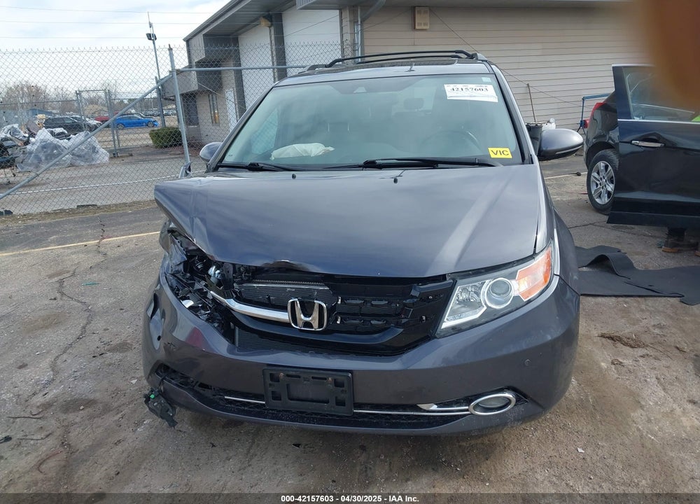 2016 HONDA ODYSSEY VIN: 5FNRL5H99GB072860