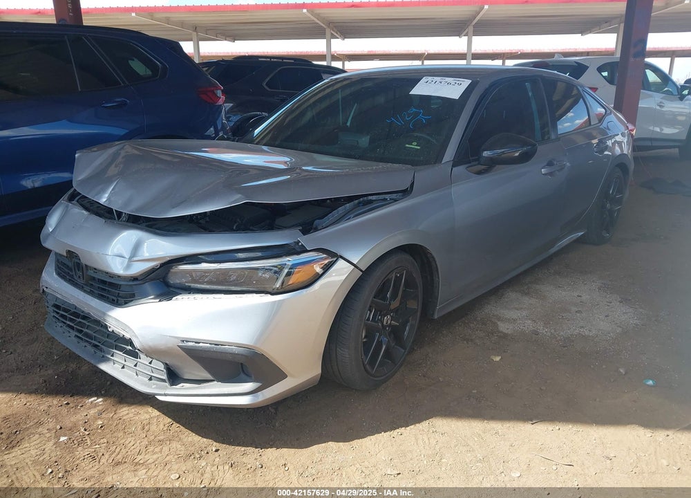 2022 HONDA CIVIC VIN: 2HGFE2F56NH585634