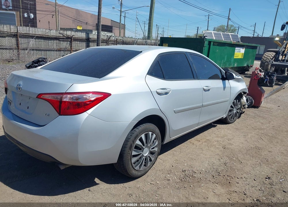 2018 TOYOTA COROLLA VIN: 2T1BURHEXJC021513
