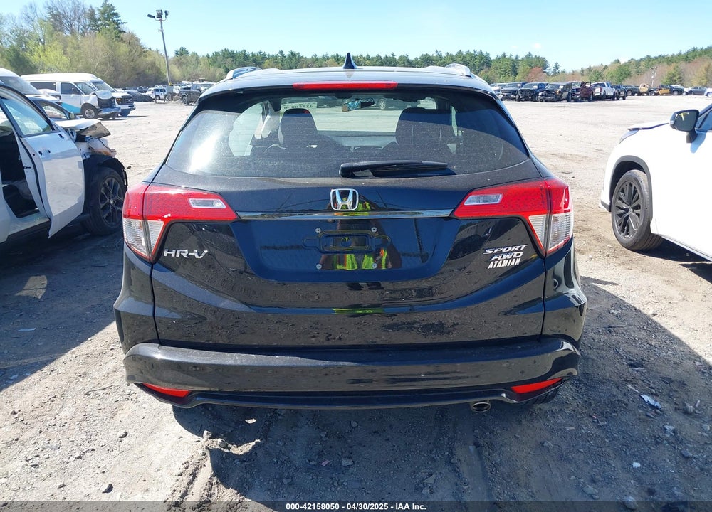 2019 HONDA HR-V SPORT VIN: 3CZRU6H12KG734630