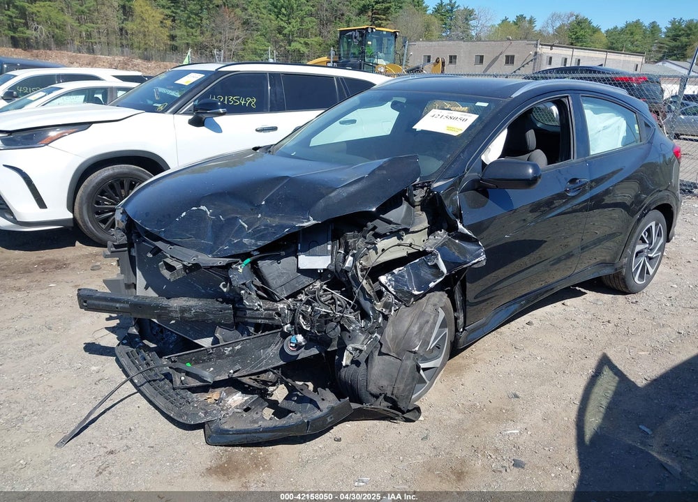 2019 HONDA HR-V SPORT VIN: 3CZRU6H12KG734630