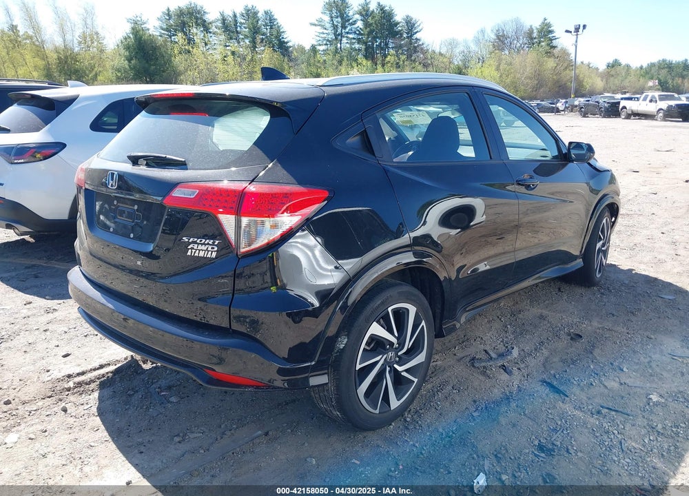 2019 HONDA HR-V SPORT VIN: 3CZRU6H12KG734630