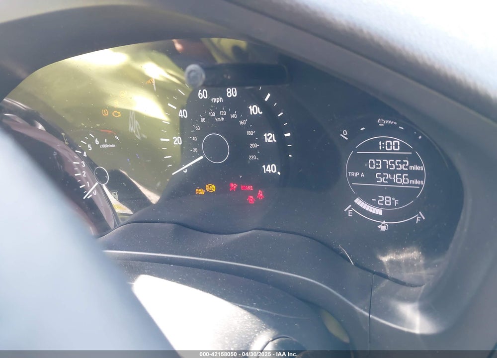 2019 HONDA HR-V SPORT VIN: 3CZRU6H12KG734630