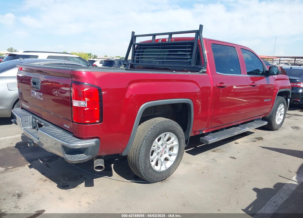 2018 GMC SIERRA 1500 SLE VIN: 3GTU2MEC3JG592268