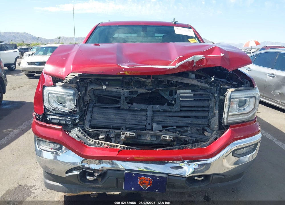 2018 GMC SIERRA 1500 SLE VIN: 3GTU2MEC3JG592268