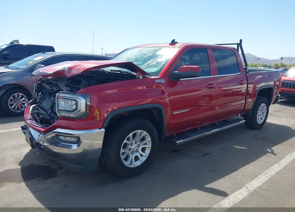 2018 GMC SIERRA 1500 SLE VIN: 3GTU2MEC3JG592268