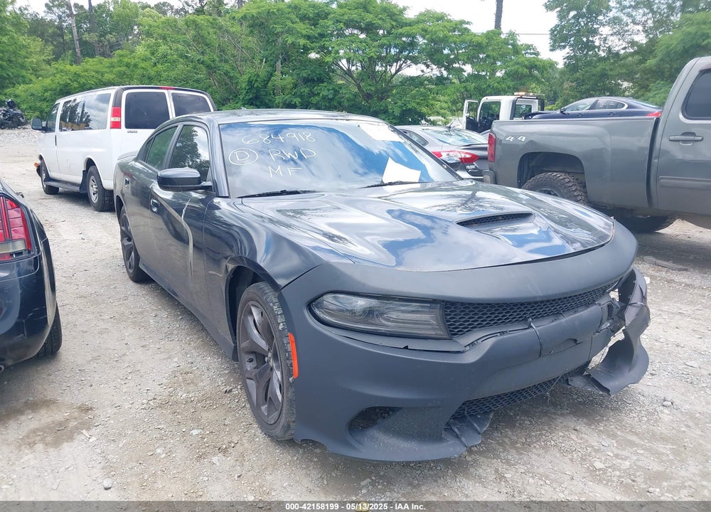 2019 DODGE CHARGER GT RWD VIN: 2C3CDXHG0KH684918