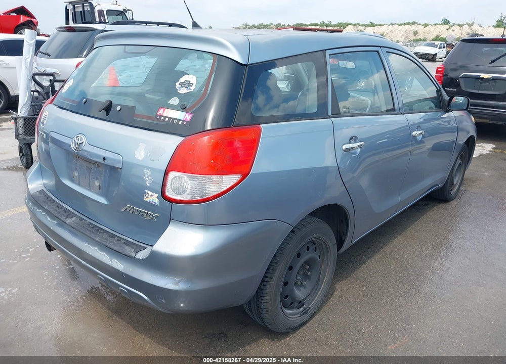 2004 TOYOTA MATRIX STANDARD VIN: 2T1KR32EX4C166515