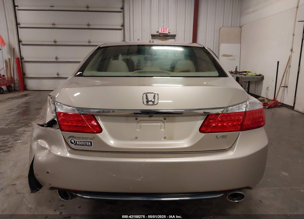 2013 HONDA ACCORD EX-L V-6 VIN: 1HGCR3F87DA016831
