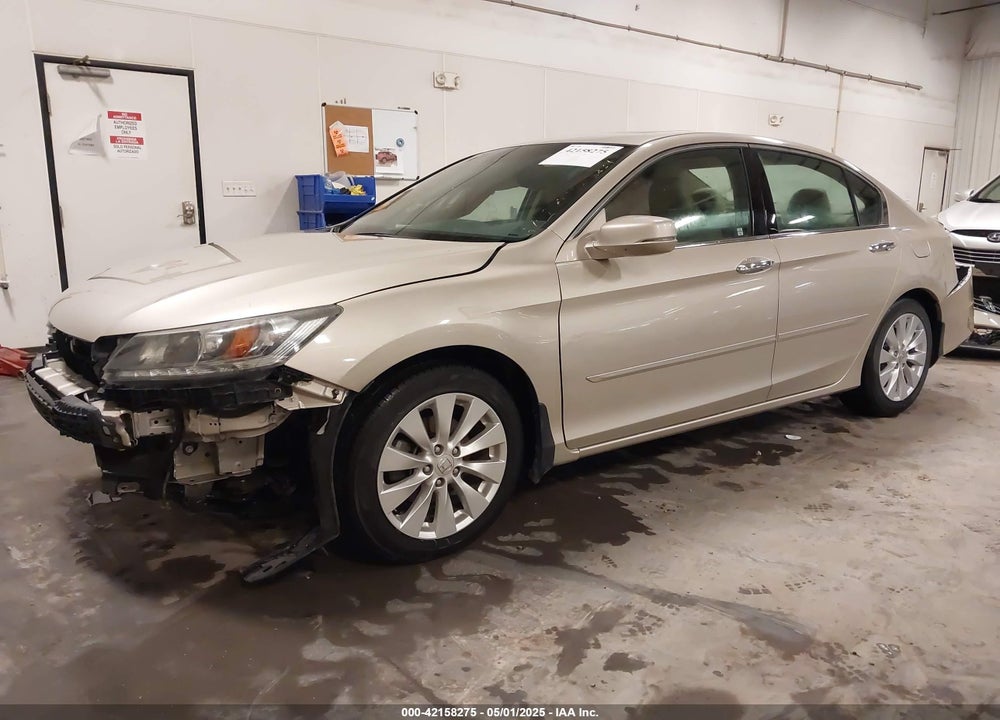2013 HONDA ACCORD EX-L V-6 VIN: 1HGCR3F87DA016831