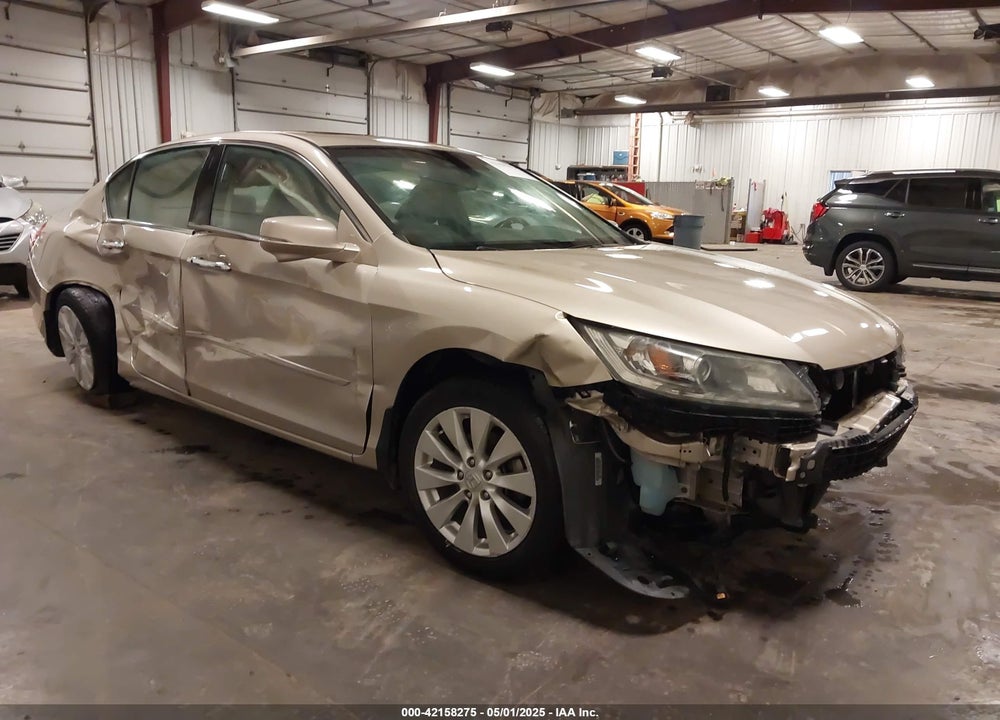 2013 HONDA ACCORD EX-L V-6 VIN: 1HGCR3F87DA016831