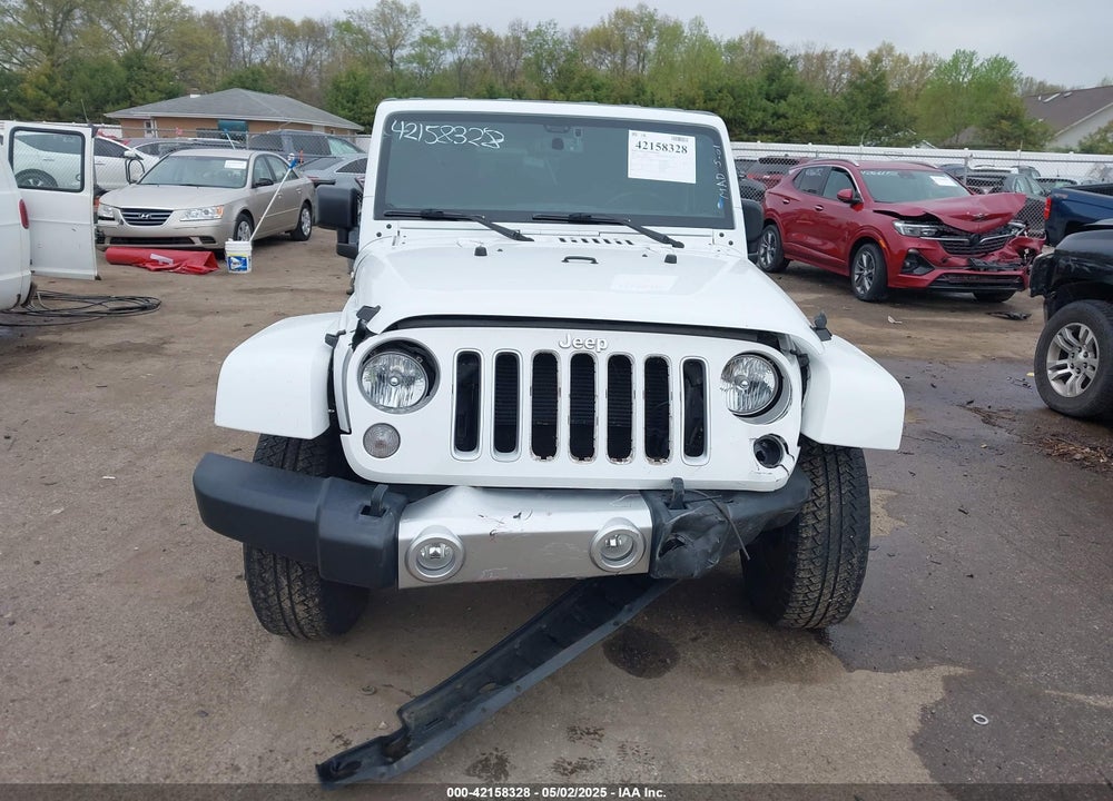 2016 JEEP WRANGLER UNLIMITED SAHARA VIN: 1C4HJWEG8GL345391