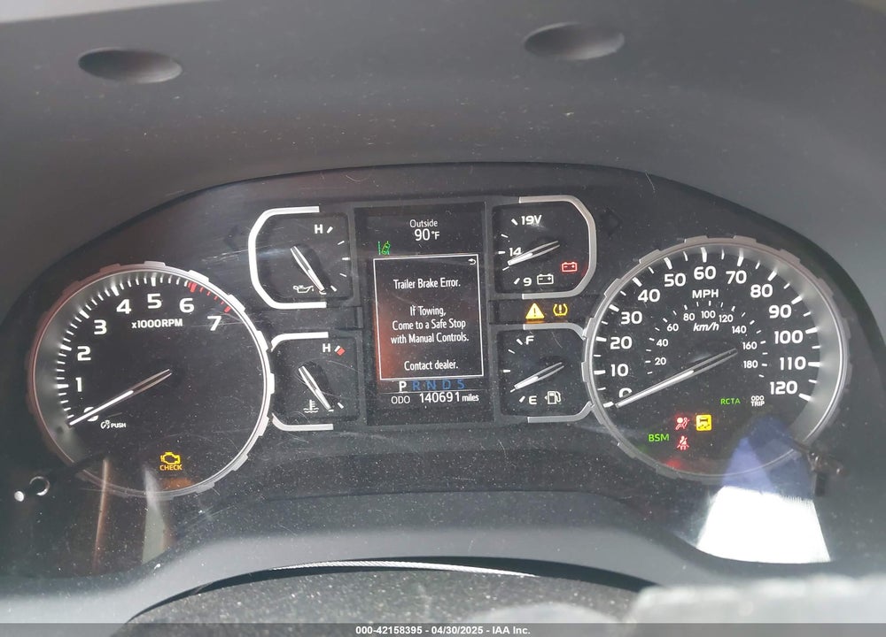 2019 TOYOTA TUNDRA VIN: 5TFAY5F11KX854581