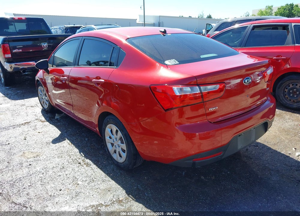 2015 KIA RIO LX VIN: KNADM4A3XF6461019