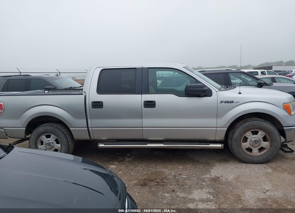 2009 FORD F-150 XLT VIN: 1FTRW12829KC54521