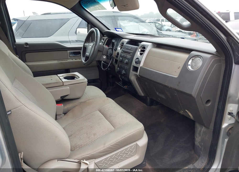2009 FORD F-150 XLT VIN: 1FTRW12829KC54521