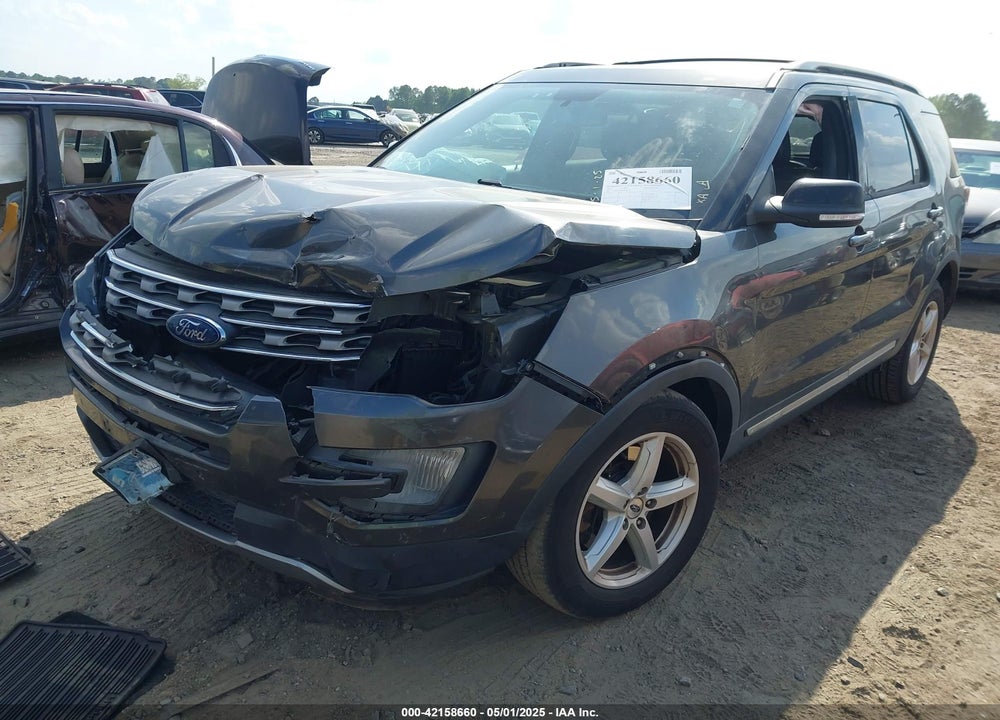 2017 FORD EXPLORER XLT VIN: 1FM5K8D89HGC44162