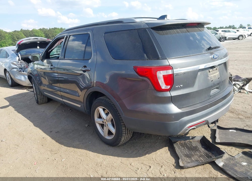 2017 FORD EXPLORER XLT VIN: 1FM5K8D89HGC44162