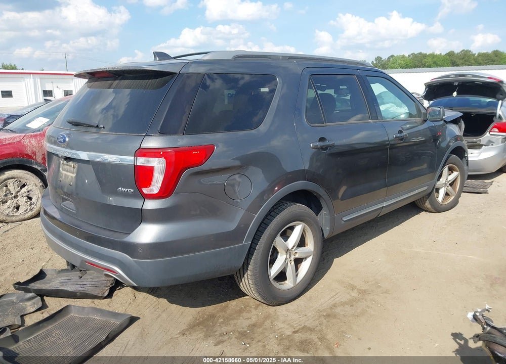2017 FORD EXPLORER XLT VIN: 1FM5K8D89HGC44162