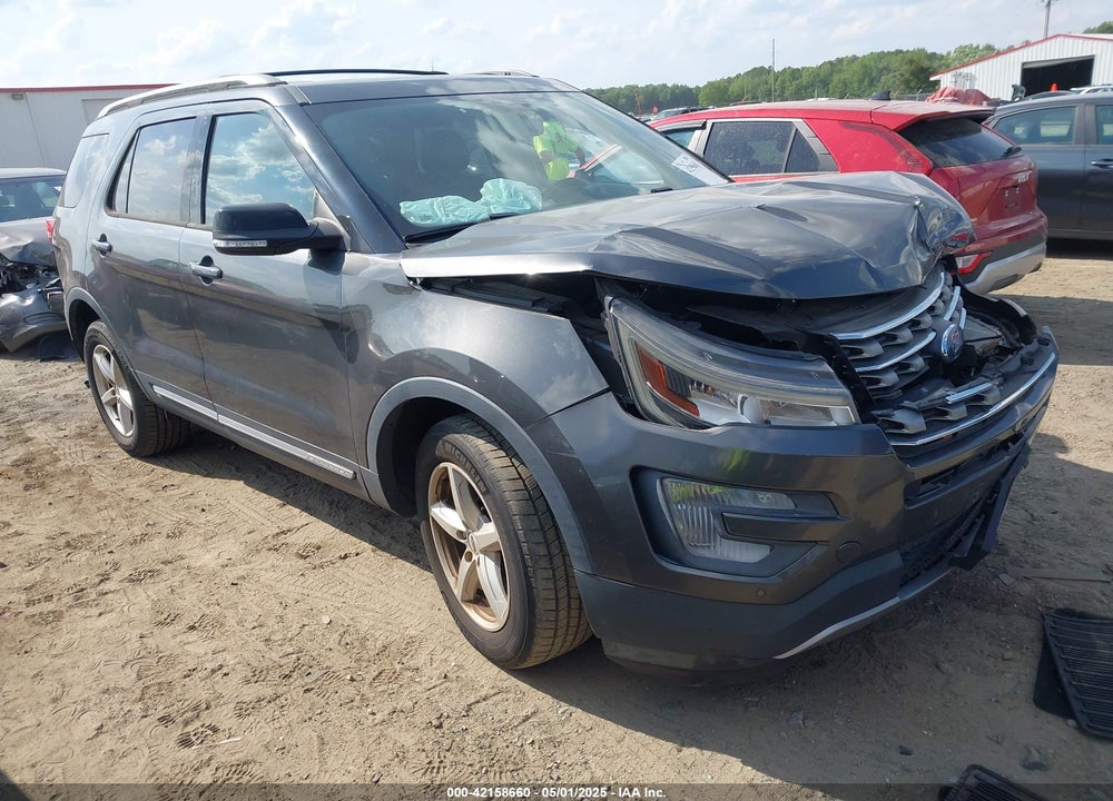 2017 FORD EXPLORER XLT VIN: 1FM5K8D89HGC44162