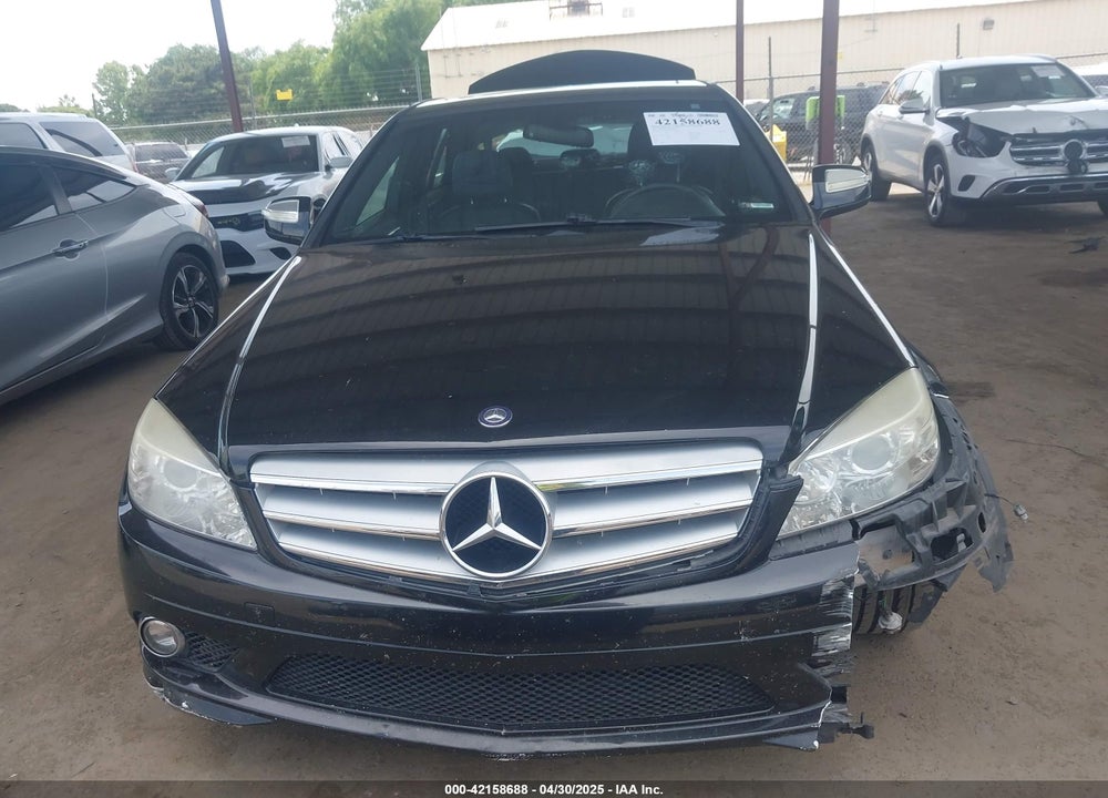 2009 MERCEDES-BENZ C VIN: WDDGF54X39F257963