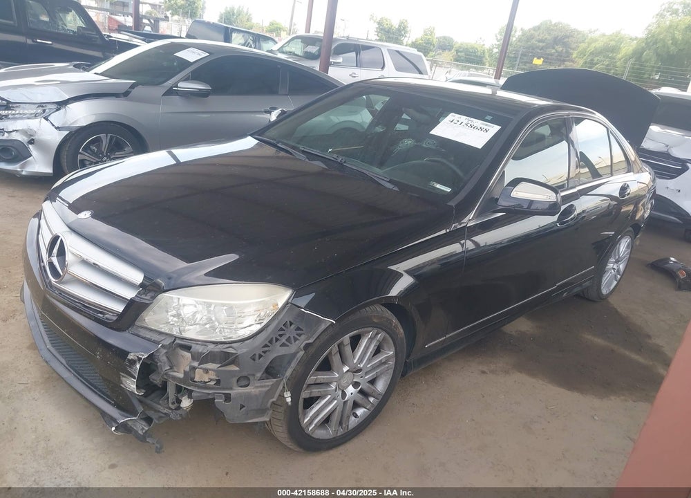 2009 MERCEDES-BENZ C VIN: WDDGF54X39F257963