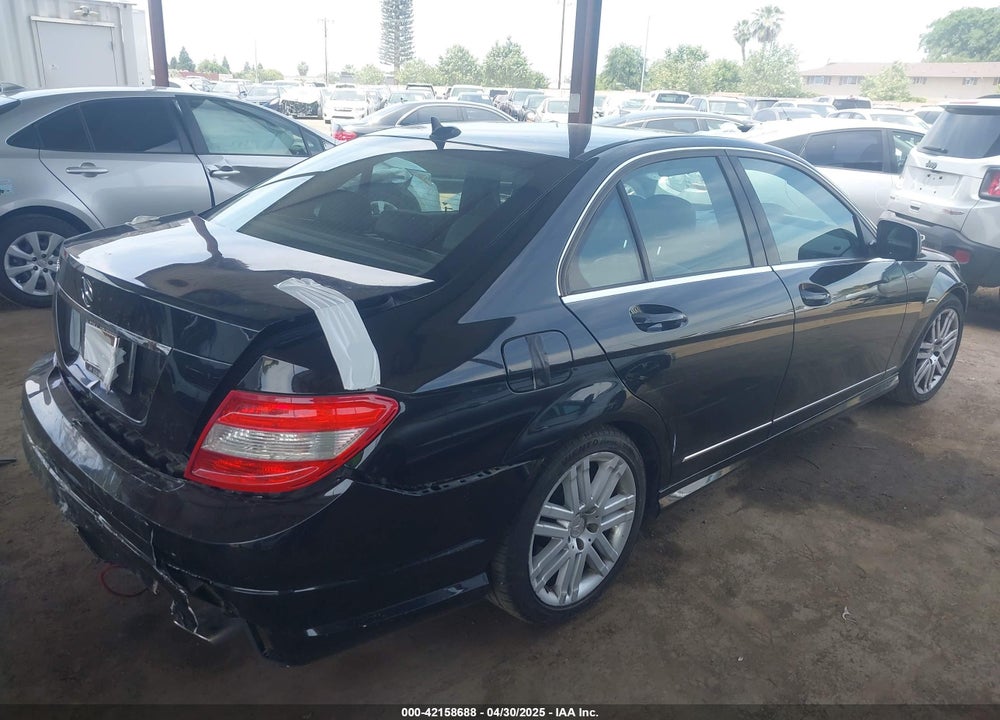 2009 MERCEDES-BENZ C VIN: WDDGF54X39F257963