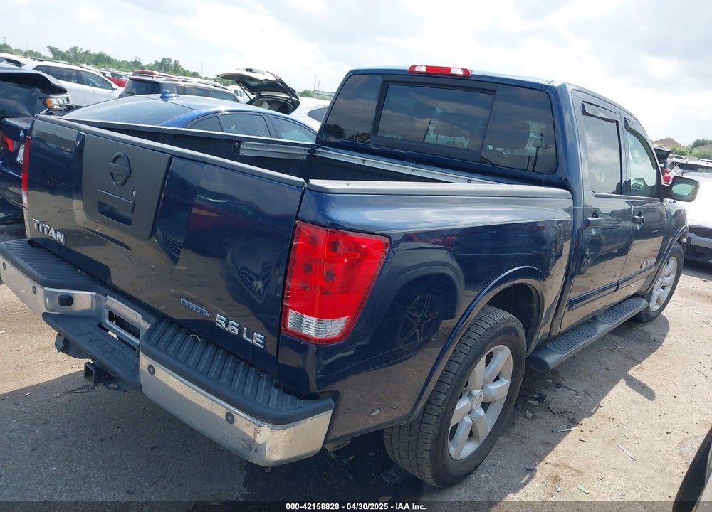 2008 NISSAN TITAN LE/SE VIN: 1N6BA07D88N336683