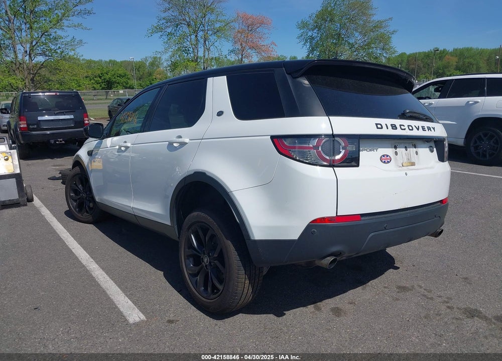 2016 LAND ROVER DISCOVERY SPORT VIN: SALCR2BG3GH616563