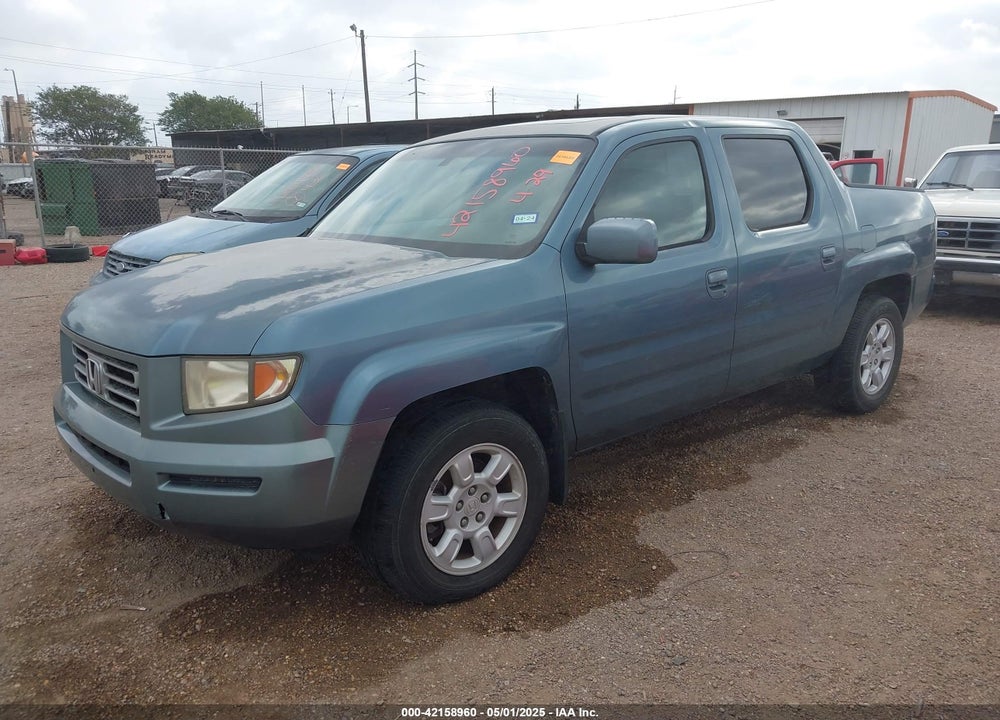 2006 HONDA RIDGELINE RTL VIN: 2HJYK16576H507354